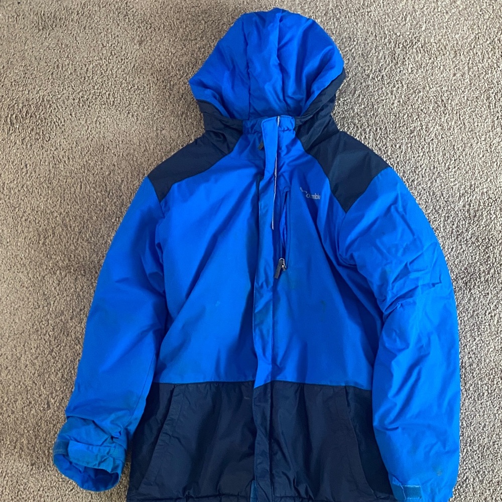 Columbia Kids' Two-Tone Blue Puffer Jacket